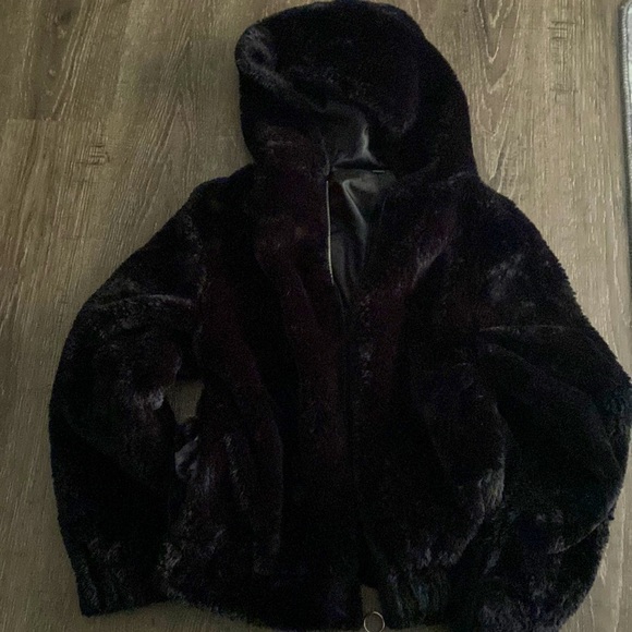 wild fable Jackets & Coats Wild Fable Faux Fur Jacket Poshmark